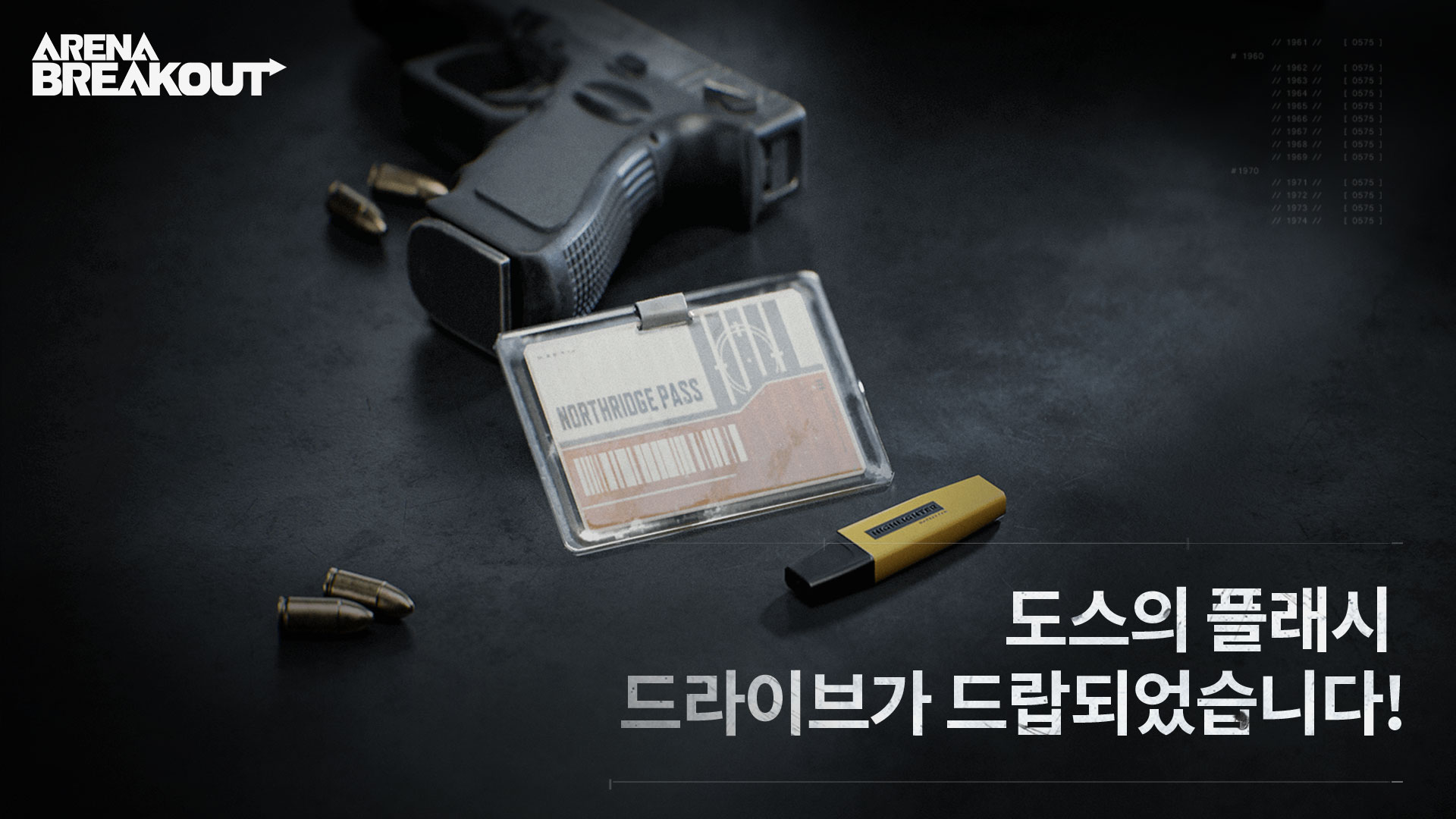 노스리지 회담 개막! 도스의 플래시 드라이브를 회수하라!