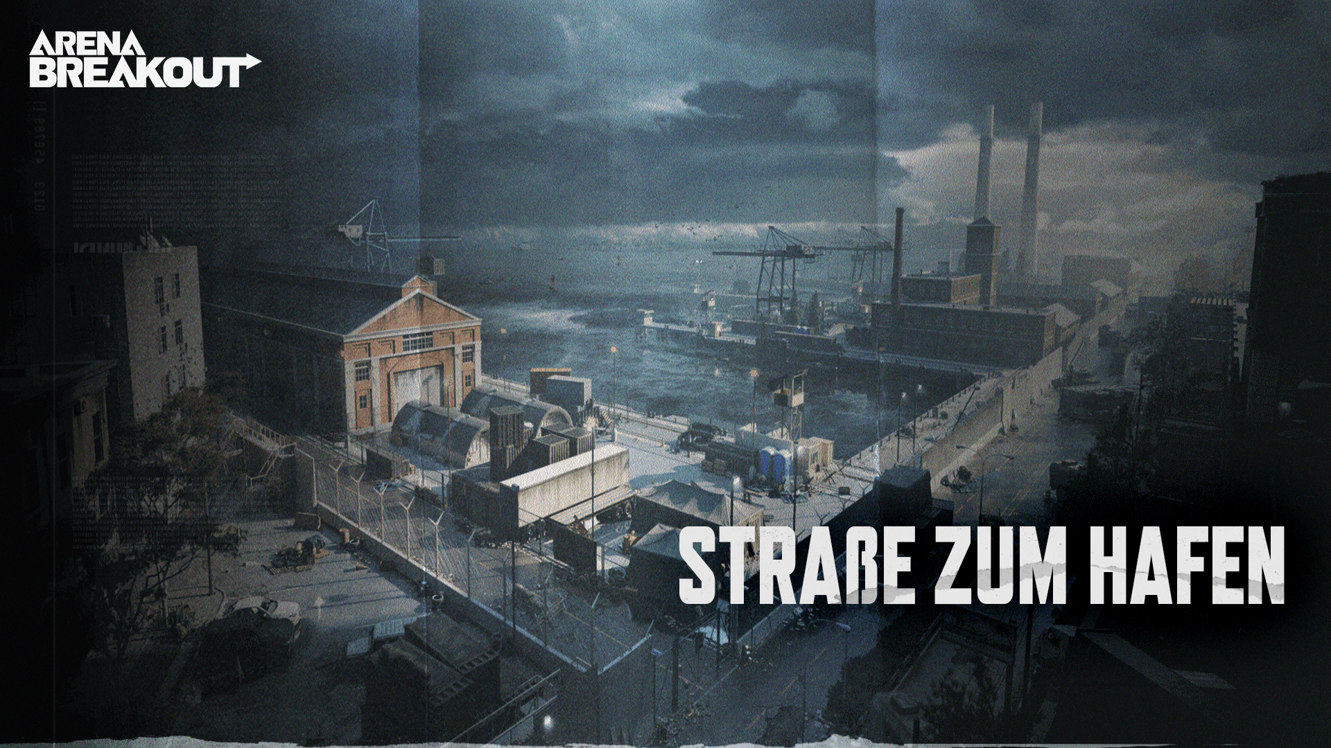 Straße zum Hafen