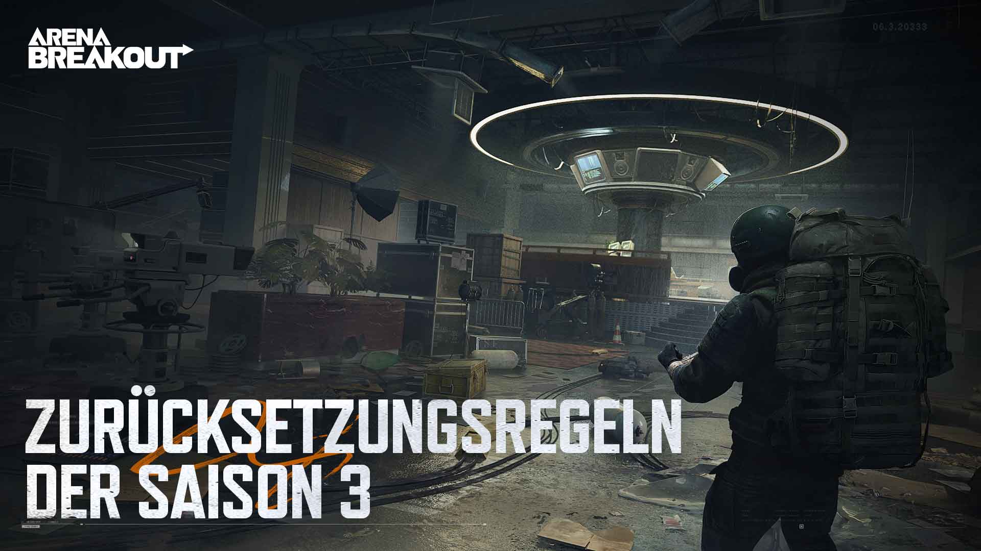 Ankündigung zur Zurücksetzung für Saison 3