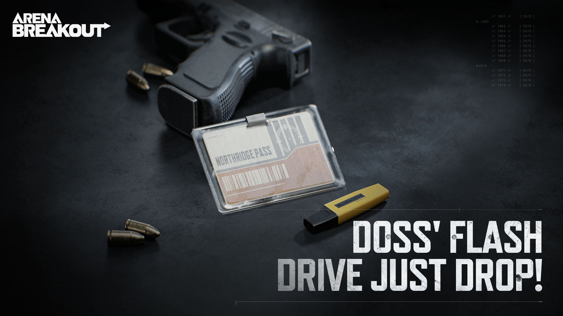 Northridge Summit Opens and Doss' Flash Drive Drops!