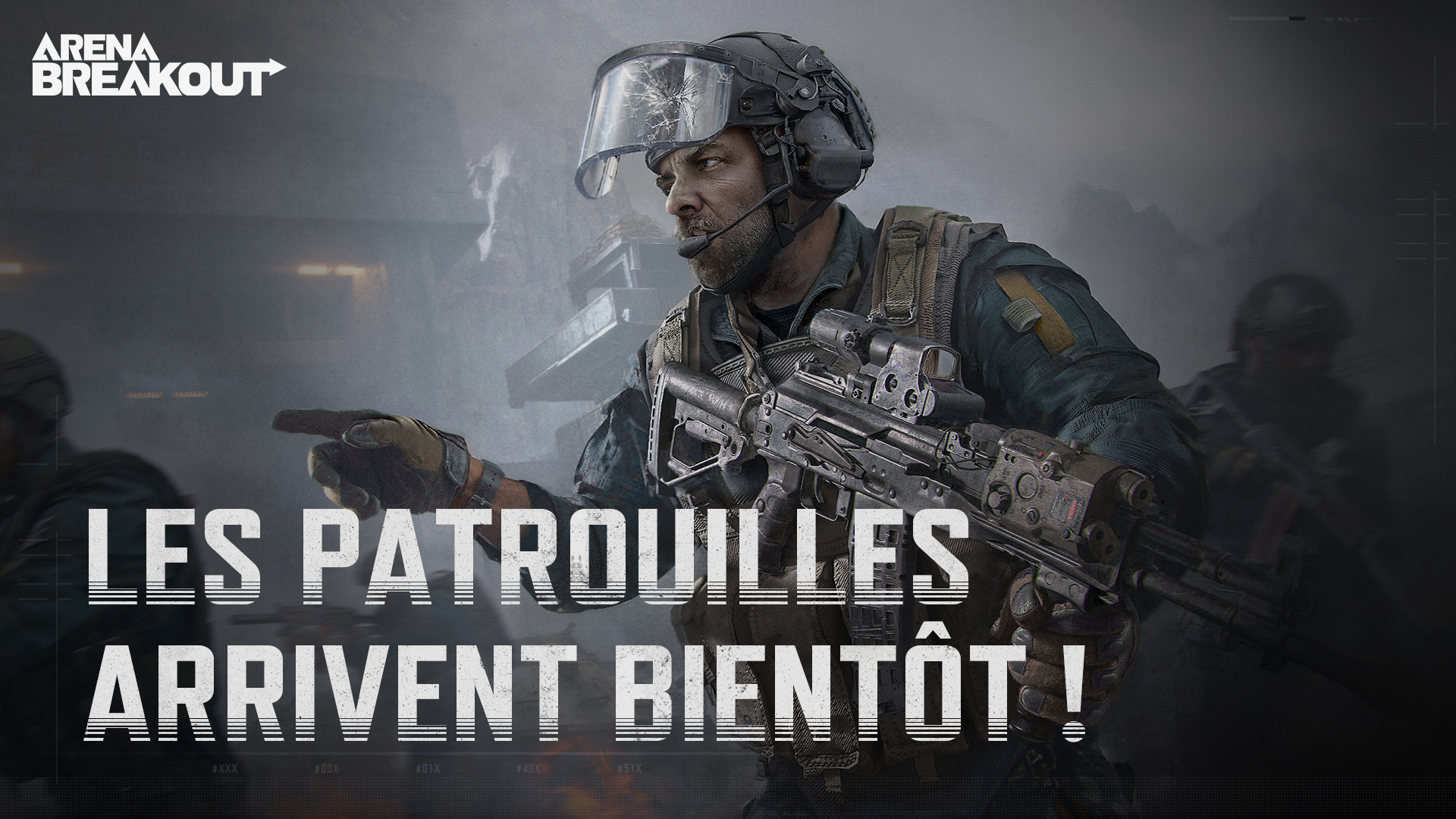 Arrivée des patrouilles ! Du matériel en abondance vous attend !
