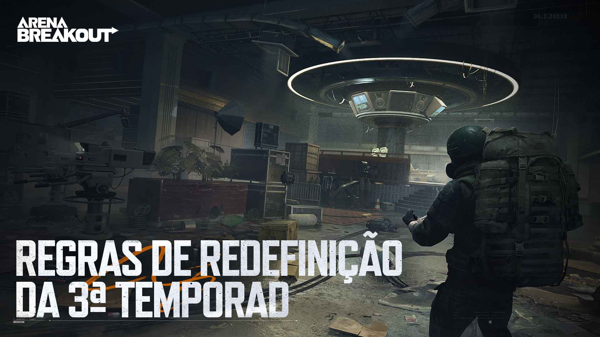 Anúncio de redefinição da Temporada 3