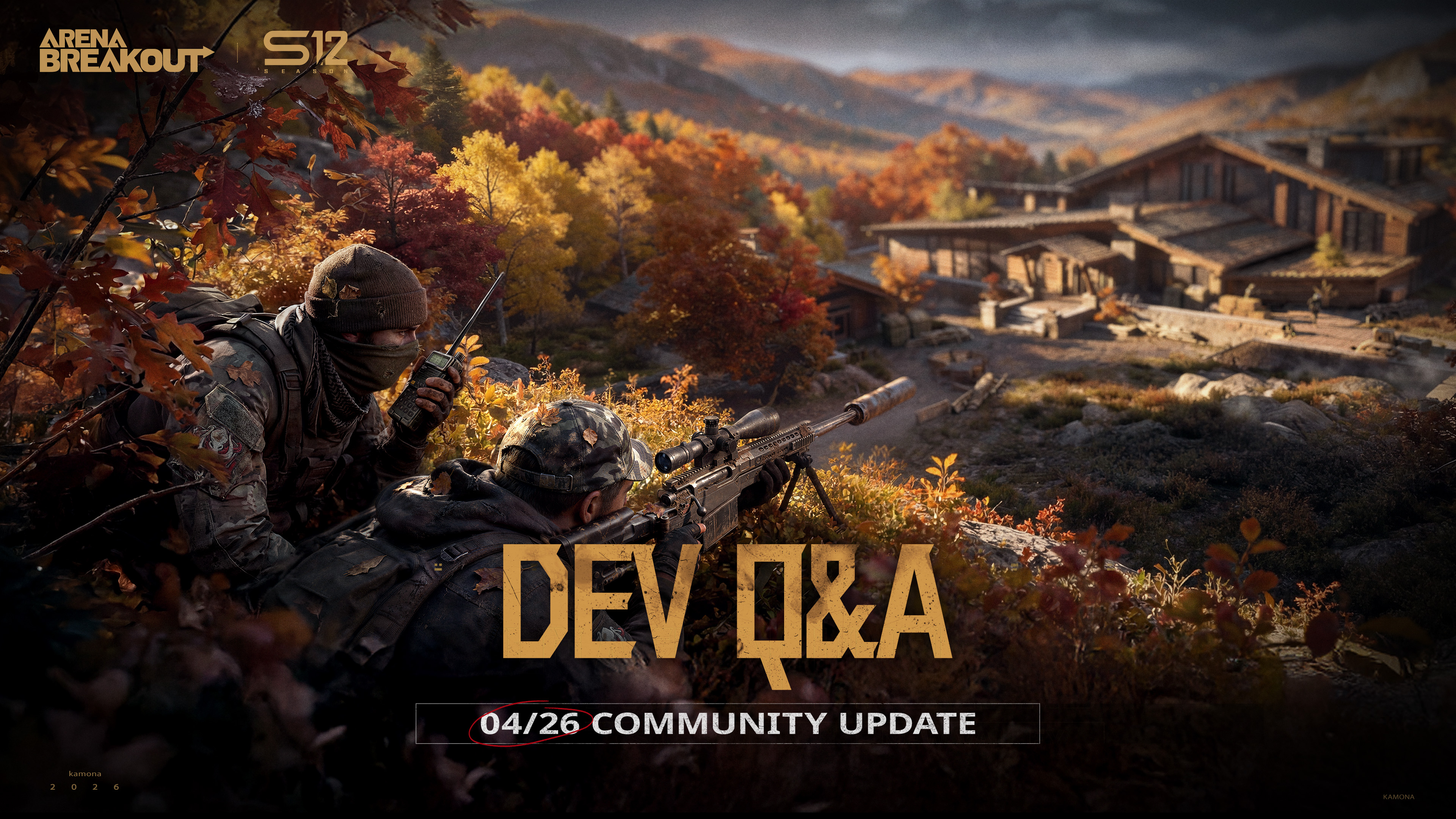 Arena Breakout Dev Q&A - April 26 Community Update