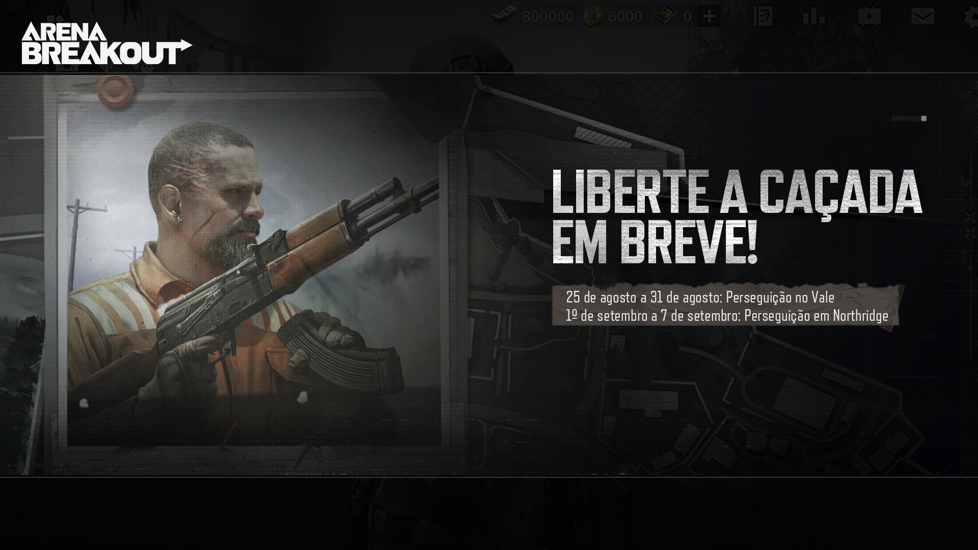 A Perseguição está chegando com um montão de recompensas para você!