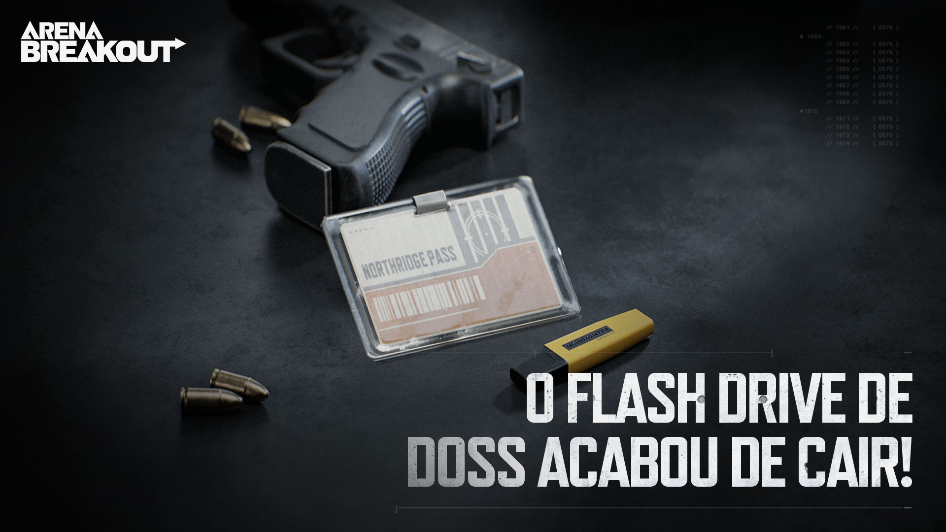 Início da Cúpula de Northridge e Pendrive do Doss!