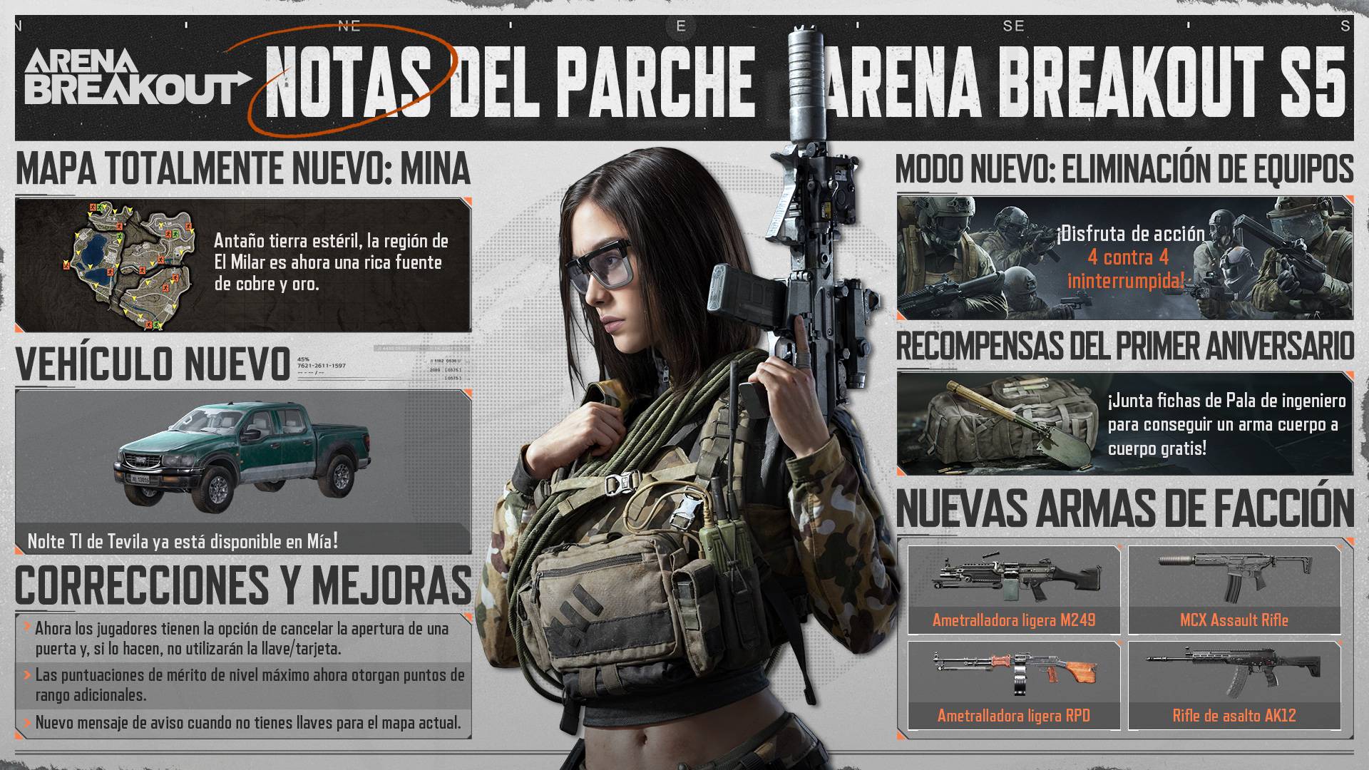 Actualización de la temporada 5